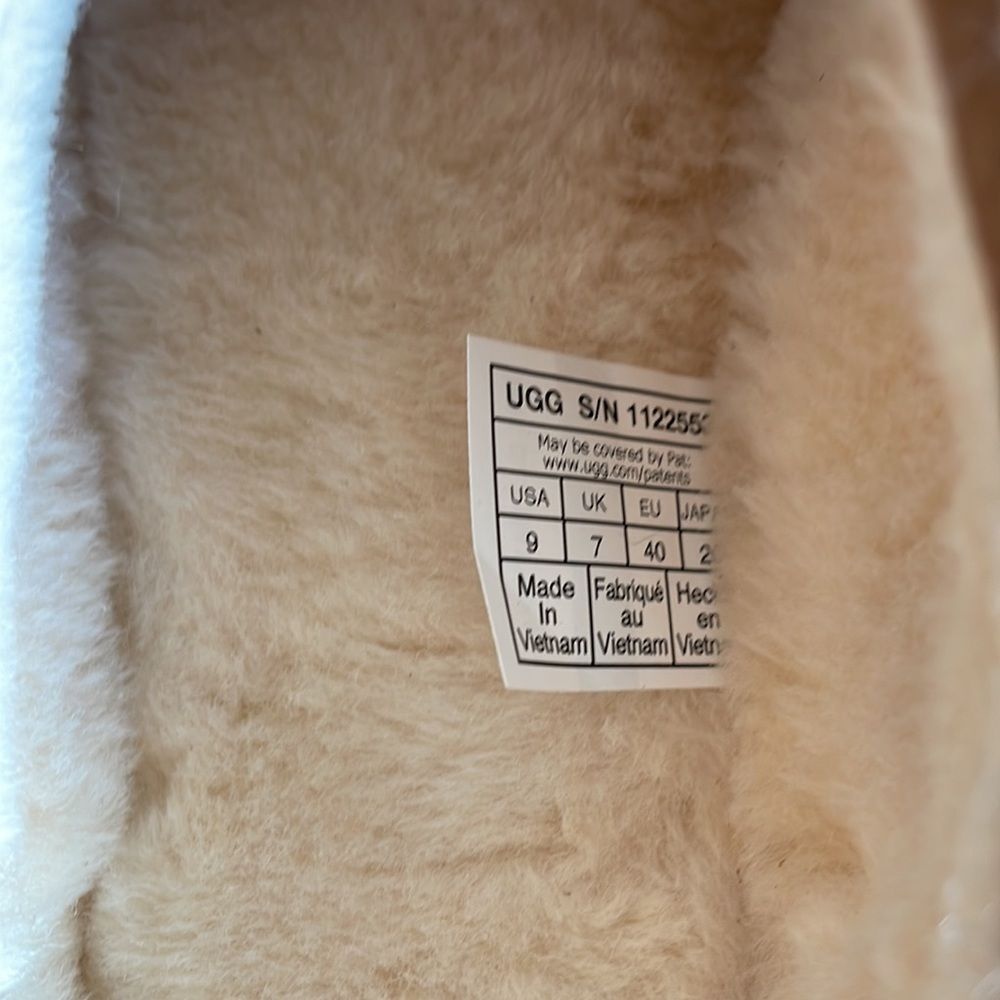 UGG Tazz slippers Chestnut Women Size 9 - Picture 14 of 16